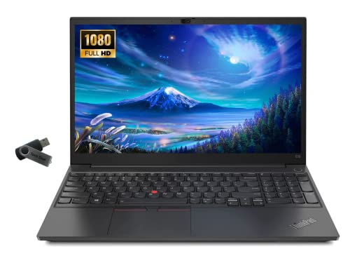 Lenovo ThinkPad E15 Gen 2 Business Laptop, 15.6" FHD IPS Non-Touch Display, AMD Ryzen 7 4700U, Windows 10 Pro, 256GB SSD, 16GB RAM, Tech Deal USB