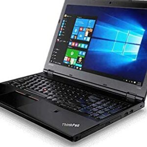 Lenovo ThinkPad L560 15.6 Inch Laptop PC, Intel Core i5-6300U up to 3.0GHz, 8G DDR3L, 256G SSD, VGA, MDP, Windows 10 Pro 64 Bit Multi-Language Support English/French/Spanish(Renewed)