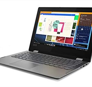 Lenovo Flex 11 2-in-1 Convertible Laptop, 11.6 Inch HD Touchscreen Display, Intel® Pentium Silver N5000 Processor, 4GB DDR4, 64 GB eMMC, Windows 10 in S mode, 81A70006US, Mineral Gray