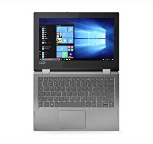 Lenovo Flex 11 2-in-1 Convertible Laptop, 11.6 Inch HD Touchscreen Display, Intel® Pentium Silver N5000 Processor, 4GB DDR4, 64 GB eMMC, Windows 10 in S mode, 81A70006US, Mineral Gray
