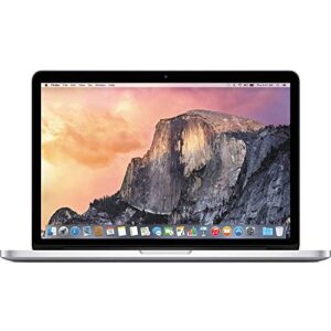 apple macbook pro mf839ll/a 128gb flash storage – 4gb lpddr3 – 13.3in with intel core i5 2.7 ghz (renewed)