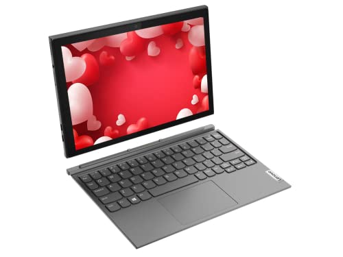 Lenovo Ideapad Duet 3i 2 in 1 Tablet, 10.3 inch Touchscreen Display, Intel Celeron N4020, Windows 11 in S Mode, 4GB RAM, 64GB eMMC+64GB Card, Type-C, Detachable Keyboard Included, PCM Stylus Pen