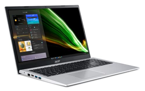 Acer Aspire 1 A115-32-C96U Slim Laptop | 15.6" Full HD Display | Intel Celeron N4500 Processor | 4GB DDR4 | 128GB eMMC | WiFi 5 | Microsoft 365 Personal 1-Year Subscription | Windows 11 Home in S mode