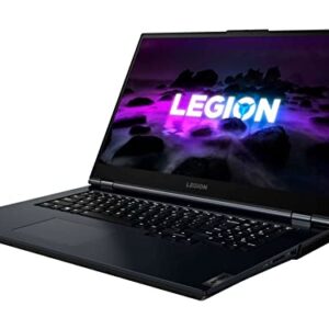 Lenovo 2023 Legion 5 17.3" 144Hz Gaming Laptop, AMD Ryzen 7 5800H, 32GB RAM, 1TB PCIe SSD, NVIDIA GeForce RTX 3050, Backlit Keyboard, Phantom Blue, Windows 11, 32GB SnowBell USB Card