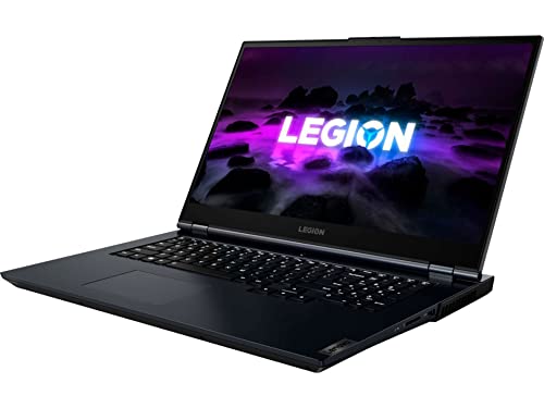 Lenovo 2023 Legion 5 17.3" 144Hz Gaming Laptop, AMD Ryzen 7 5800H, 32GB RAM, 1TB PCIe SSD, NVIDIA GeForce RTX 3050, Backlit Keyboard, Phantom Blue, Windows 11, 32GB SnowBell USB Card