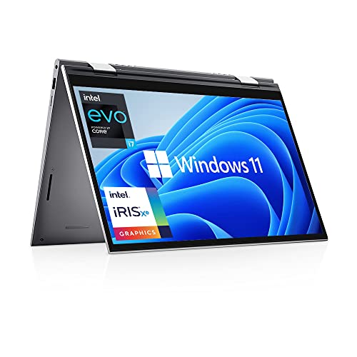 Dell [Windows 11 Home] 2021 Newest Inspiron 5410 2-in-1 Touch-Screen Laptop, 14" Full HD, Intel Core i7-1165G7 Evo, 16GB RAM, 1TB PCIe SSD, HDMI, Webcam, FP Reader, WiFi-6, Backlit KB, Silver