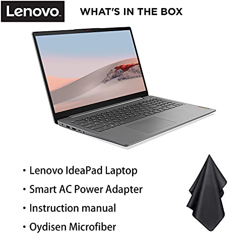 Lenovo IdeaPad Thin and Light Laptop, 15.6" FHD Display, AMD Ryzen 5 5500U Processor (Beats i7-1185G7), 20GB RAM, 512GB PCIe SSD, Backlit Keyboard, Fingerprint Reader, Windows 11, Grey (Latest Model)