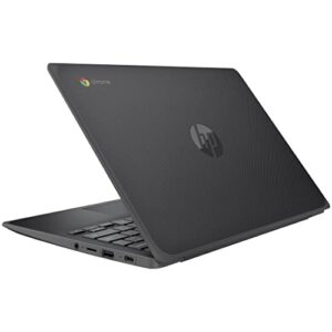 HP Chromebook 11 11.6" Laptop Computer for Business or Education, AMD A4-9120C Processor up to 2.4GHz, 4GB DDR4 RAM, 32GB eMMC, 802.11AC WiFi, Bluetooth 5.0, Black, Chrome OS, BROAGE 64GB Flash Drive
