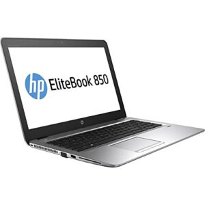 hp elitebook 850 g4 15.6″ notebook, windows, intel core i7 2.7 ghz, 16 gb ram, 512 gb ssd , silver (1bs53ut#aba) (renewed)