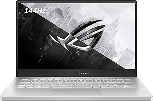 Asus ROG Zephyrus G14 VR Ready Gaming Laptop, 14" 144Hz Full HD IPS Display, 8 Cores AMD Ryzen 9 5900HS,NVIDIA GeForce RTX 3060, Moonlight White- Accessories (24GB RAM|1TB PCIe SSD)