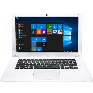 tocosy laptop 10.1inch quad core windows 10 hd graphics ultra thin computer pc, 2gb ram 32gb storage 1.92ghz usb 2.0 wifi bluetooth hdmi ips display notebook (white)