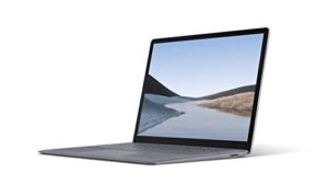 microsoft surface laptop 3 – 13.5″ touch-screen – intel core i7 – 16gb memory – 256gb solid state drive (latest model) – platinum with alcantara (renewed)