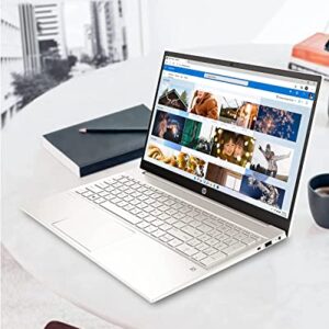 HP 2022 Pavilion 15.6" FHD IPS Touchscreen Laptop 12th Intel 12-Core i7-1260P Iris Xe Graphics 32GB DDR4 2TB NVMe SSD HDMI2.0 WiFi AX USB-C Backlit KB Fingerprint Windows 11 Pro w/ RE Accessories