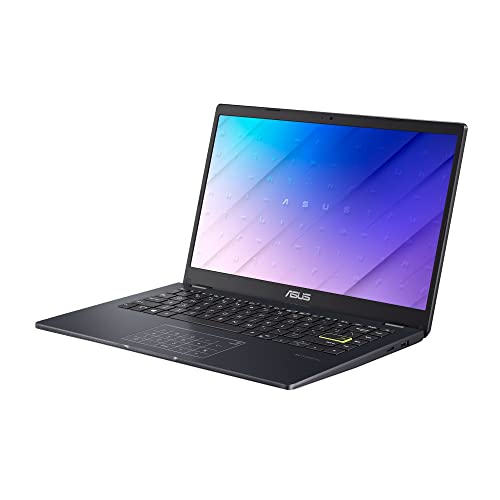 ASUS E410 Intel Celeron N4020 4GB 64GB 14-Inch HD LED Win 10 Laptop (Peacock Blue)
