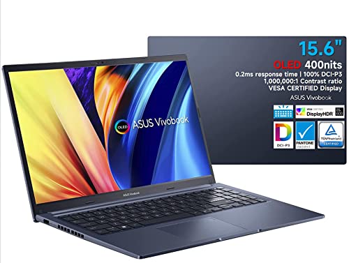 ASUS VivoBook 15X 15.6 OLED 400nits Slim Laptop AMD Ryzen 5 5600H AMD Radeon Graphics Win11 W/HDMI (16GB RAM | 1TB SSD)