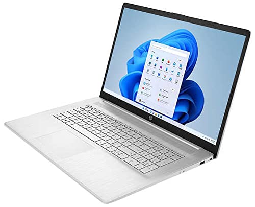 2022 Newest HP 17.3'' HD+ Touchscreen Laptop Business Computer, AMD Ryzen 5 5500U Hexa-Core (up to 4.0GHz), 16GB RAM, 1TB SSD, HDMI, Bluetooth 5, Webcam, Windows 11 w/ 3in1 Accessories, Silver