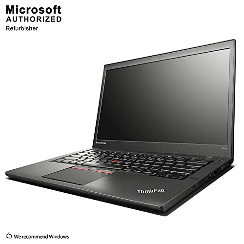 Lenovo ThinkPad T450s 14in Laptop, Intel Core i5 5300U 2.3Ghz, 8GB DDR3 RAM, 256GB SSD Hard Drive, Webcam, Windows 10 (Renewed)