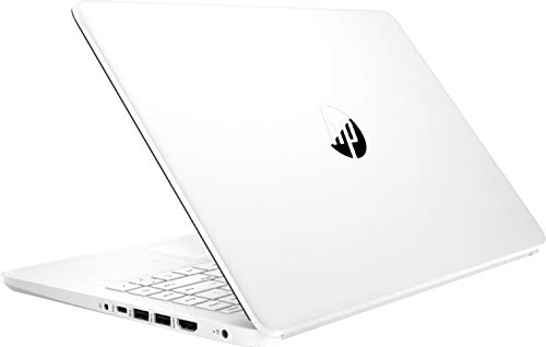 2022 Newest HP Stream 14" HD Laptop, Intel Celeron N4020(up to 2.8GHz), 8GB RAM, 128GB Space(64GB eMMC+64GB Card), 1-Year Office 365, WiFi, HDMI, USB-C, Webcam, Bluetooth, Windows 11S, White+JVQ MP