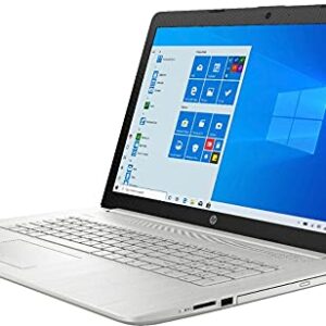 HP 17.3" Full HD (1920 x 1080) Laptop, Intel Core i5-1135G7, 8GB RAM, 256GB SSD, Windows 10 Home, Natural Silver (17-by4633dx)