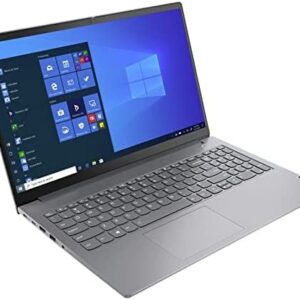 Lenovo New ThinkBook 15 G3 15.6" Full HD Notebook Laptop, AMD Octa-Core (8 Core) Ryzen 7 5700U (Beat i7-1260P), 16GB DDR4 RAM, 512GB PCIE SSD, Fingerprint, HDMI Cable, Windows 10 Pro, Mineral Gray