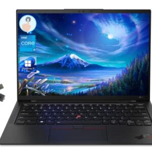 Lenovo ThinkPad X1 Carbon Gen 10 Business Laptop, 14" WUXGA IPS Display, Intel Core i5-1240P, Windows 11 Pro, 16GB RAM, 512GB SSD, Fingerprint (Renewed)