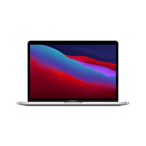 2020 apple macbook pro with apple m1 chip (13-inch, 8gb ram, 256gb ssd storage) – silver (renewed)