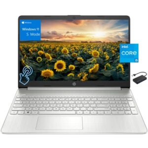 hp 15 15.6″ hd touchscreen business laptop computer, intel 4-core i5-1135g7 (up to 4.2ghz), 16gb ram, 512gb pcie ssd, numeric keypad, fast charge, windows 11 home wi-fi, hdmi (renewed)