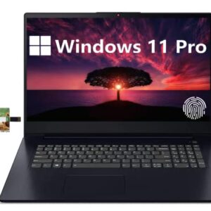 New Lenovo IdeaPad 3 Business Laptop, 17.3" HD Display, AMD Ryzen 5 5500U, Windows 11 Pro, 12GB RAM, 512GB SSD, Fingerprint, 32GB Durlyfish USB Card