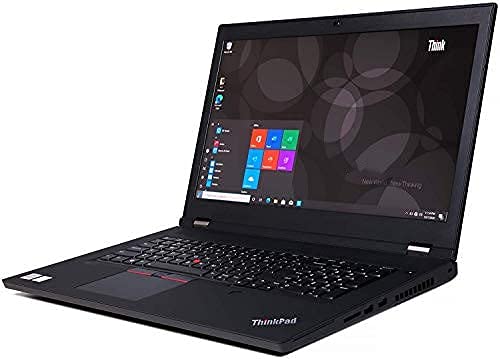 NewLenovo ThinkPad P17 Mobile Workstation Laptop,17.3" FHD IPS Anti-glare, Intel Core i7 10750H Processor, 16GB RAM, 512GB SSD, NVIDI.A Quadro T2000, Fingerprint Reader, Windows 10Pro, Basrdis Support