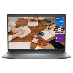 Dell Latitude 5530 Business Laptop, 15.6" FHD Display, Intel Core i7-1255U Processor, 32GB RAM, 1TB SSD, Webcam, HDMI, RJ45, Memory Card Reader, Backlit Keyboard, Wi-Fi 6, Windows 11 Pro