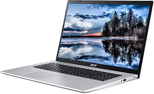 Acer Newest Aspire 3 17.3'' Full HD Screen Laptop, 11th Gen Intel Core i5-1135G7(Beat i7-1065G7, Up to 4.2GHz), 20GB RAM, 1TB SSD, Webcam, WiFi, HDMI, RJ-45, Bluetooth, Windows 10, Silver+JVQ MP