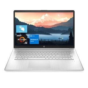 hp 2022 newest 17z laptop, 17.3″ hd+ touchscreen, amd ryzen 5 5625u, 32gb ddr4 ram, 1tb pcie ssd + 2tb hdd, webcam, fingerprint reader, hdmi, wi-fi 6, windows 11 home, silver