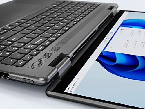 Lenovo Yoga 7i 16'' 2.5K Touchscreen 2-in-1 Laptop, 12th Intel Evo Platform 12-Core i5-1240P, 8GB LPDDR5 RAM, 512GB SSD, Iris Xe Graphics, Backlit KB, FP, Win11 H, W/ Stylus Pen Storm Grey