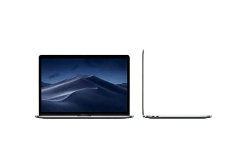 Mid 2019 Apple MacBook Pro Touch Bar with 2.6GHz Intel Core i7 (15.4 inches, 32GB RAM, 512GB SSD) Space Gray (Renewed)