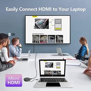 Windows Laptop, 2 in 1 Laptop with Touchscreen, 11.6 inch FHD Laptop Computer, 4GB RAM, 128GB SSD Storage, 360 Degree Convertible Tablet Intel Celeron N4020 Processor, Webcam, WiFi, Type-C, Silver