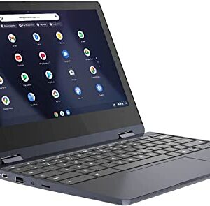 Lenovo X360 Chromebook Spin 2-in-1 Convertible Business Laptop, 11.6" HD Touch IPS, MediaTek MT8183 8-Core Processor, 4GB RAM, 64GB eMMC,Chrome OS,PCS