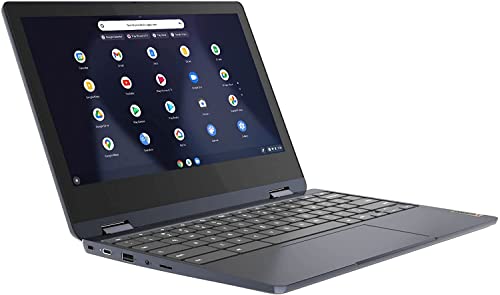 Lenovo X360 Chromebook Spin 2-in-1 Convertible Business Laptop, 11.6" HD Touch IPS, MediaTek MT8183 8-Core Processor, 4GB RAM, 64GB eMMC,Chrome OS,PCS