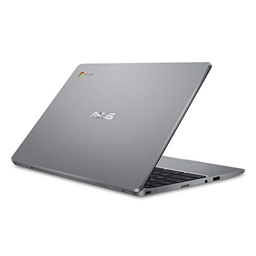 ASUS Chromebook C223 11.6" HD Chromebook Laptop, Intel Dual-Core Celeron N3350 Processor (up to 2.4GHz), 4GB RAM, 32GB eMMC Storage, Premium Design, Grey, C223NA-DH02