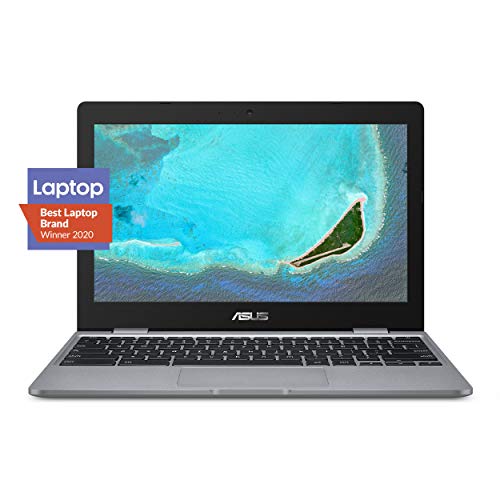 ASUS Chromebook C223 11.6" HD Chromebook Laptop, Intel Dual-Core Celeron N3350 Processor (up to 2.4GHz), 4GB RAM, 32GB eMMC Storage, Premium Design, Grey, C223NA-DH02