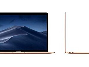 Late-2018 Apple MacBook Air with Core i5 (13-inch, 8GB RAM, 256GB) (QWERTY English) Gold (Renewed)