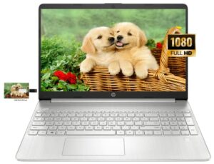 hp newest 15 business laptop, 11th gen intel core i5-1135g7, 15.6″ fhd ips display, 12gb ram, 256gb ssd, wi-fi 5, bluetooth, windows 10 pro | 32gb tela usb card