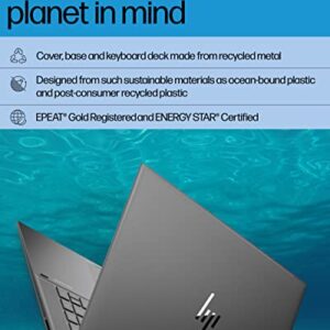 HP ENVY x360 Convertible 15-inch Laptop, AMD Ryzen 7 5825U processor, AMD Radeon Graphics, 8 GB RAM, 512 GB SSD, Windows 11 Home (15-eu1026nr, Nightfall black aluminum) (Renewed)
