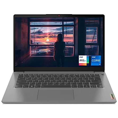 Lenovo IdeaPad 3 Laptop, 14" FHD Display, Intel Core i7-1165G7, Intel Iris Xe Graphics, Fingerprint Reader, Long Battery Life, Wi-Fi 6, Dolby Audio, Windows 11 (20GB RAM | 1TB PCIe SSD)