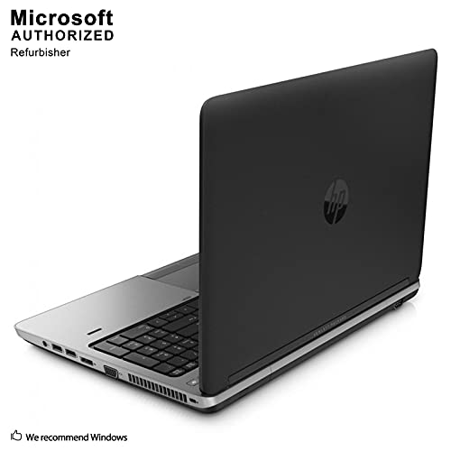 HP ProBook 650 G1 15.6 Inch Business Laptop PC, Intel Core i5 4300M up to 3.3GHz, 16 GB DDR3L, 256 GB SSD, WIFI, DVD, VGA, DP, Win 10 Pro 64 Bit-Multi-Language Supports English/Spanish/French(Renewed)