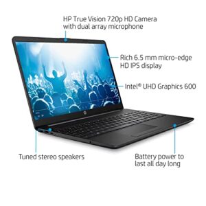 HP 15.6" Laptop with Intel 4-core CPU, 15.6" HD LED Display, Intel Quad-core Processor, Bluetooth and Wi-Fi, HDMI, Long Battery Life, Windows 11 Home in S Mode(16GB RAM | 1TB SSD) (Renewed)