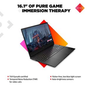 2022 HP Omen 16.1" QHD 165 Hz IPS Gaming Laptop 12th Intel i7-12700H 14-Core 16GB DDR5 1TB NVMe SSD NVIDIA GeForce RTX 3060 6GB 4-Zone RGB Backlit KB Thunderbolt 4 WiFi 6E Win 11 w/RATZK 32GB USB