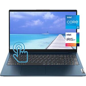 lenovo ideapad 5 business laptop, 15.6″ fhd ips touchscreen, intel core i5-1135g7, intel iris xe graphics, backlit keyboard, fingerprint reader, wi-fi 6, windows 11 (8gb ram | 1tb pcie ssd)