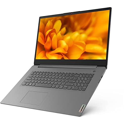 Lenovo IdeaPad 3 17.3" HD+ Notebook Computer, Intel Core i3-1115G4 Dual-core (2 Core) 3 GHz, 8GB RAM, 256GB SSD, Windows 11 Home, Arctic Gray