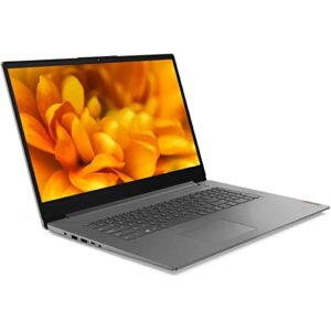 Lenovo IdeaPad 3 17.3" HD+ Notebook Computer, Intel Core i3-1115G4 Dual-core (2 Core) 3 GHz, 8GB RAM, 256GB SSD, Windows 11 Home, Arctic Gray