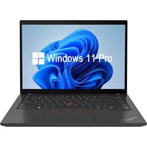 lenovo thinkpad t14 gen 3 business laptop with backlit keyboard, intel core i5-1235u 10-core processor, 14″ wuxga (1920×1200) ips display, fingerprint reader, windows 11 pro(16gb ram | 1tb ssd)